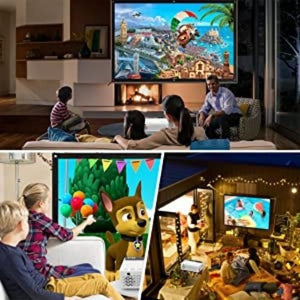 Here’s a Fun Summer Activity! Get a Backyard Movie Projector on Sale as low as $71.99!!