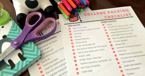 The Ultimate Dorm Checklist for College Students [Free Printable]