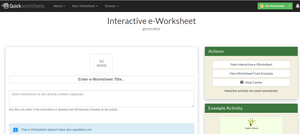 7 Handy Websites to Create Awesome Worksheets