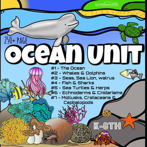 HUGE Ocean Animals Lesson