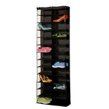 26 Pockets Hanging Shoe Door Organizer Storage Bag