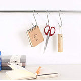 Kitchen betrome 20 pack 3 3 s hooks heavy duty s shaped hooks s shape hangers for kitchen bathroom bedroom and office