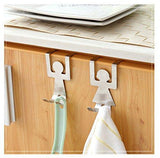 Results stainless steel home kitchen wall door holder hook hangers door hook nail free door hook rack home storage shelves kangsanli