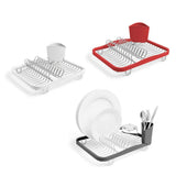 Try lpz separate dish rack dishware shelf kitchen sink rack storage simple drain cold dish rack home lpzv color white