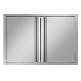 Organize with mornon bbq access door 304 stainless steel outdoor kitchen doors for grilling station outside cabinet barbeque grill 30 51 x 20 98inch