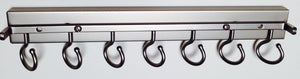 Deluxe Sliding Scarf Rack, Satin Nickel 14