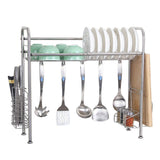 Get kitchen single sink storage rack dish rack spoon shovel chopsticks storage rack kitchen small items rack