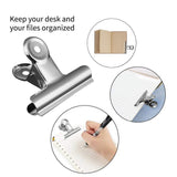 Top chip bag clips heavy duty 9 pack stainless steel food bag clips for coffee snack bread bag ideal for kitchen office home use 2 95 2 48 1 96 inch