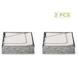 Save on mind reader galvanized 2 pack flat storage organizer with pivoted arm counter top napkin holder kitchen brunch picnics silver one size 2napgalv sil