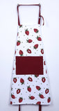 Products casa decors set of apron oven mitt pot holder pair of kitchen towels in a unique berry blast design made of 100 cotton eco friendly safe value pack and ideal gift set kitchen linen set