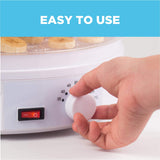 New westinghouse food dehydrator beef jerky maker food preservation device food dehydration machine dried fruits and vegetables maker countertop small kitchen appliance wfd101w white