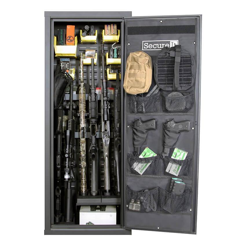 SecureIt AG-52KD-PRO-YLW Agile Model 52 PRO Ultralight Gun Safe System ...